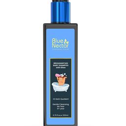 Blue Nectar Baby Shampoo for Kids with Natural Ghee | No Tear Formula | Natural Baby Care Product for New Born | For 0+ Years (200ml, 14 Herbs)-picture-12