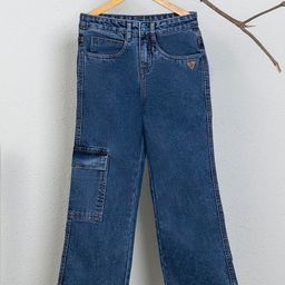 PURPLE UNITED KIDS Denim Solid Jeans - Dark Blue-image-25