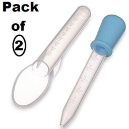 Inpout BPA Free Medicine Dispenser and Spoon Pack of 2-image-4