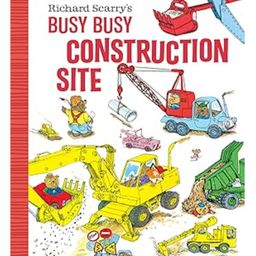 Busy Busy Construction Board Book By Richard Scarry - English-44