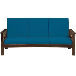Lazi Blue Polyester Sofa Cover-picture-23
