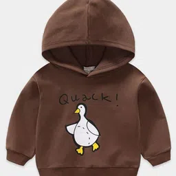 YK Girls Printed Hooded Sweatshirt-picture-11