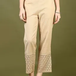 LIMEROAD Women Textured Regular Fit Trousers-image-81