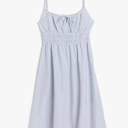Koton Striped Fit & Flare Maxi Dress-image-9