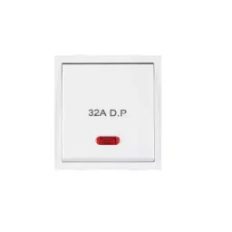 Anchor Roma Classic Double Pole 32 A 1 Way Power Switch with Neon White 21984-picture-22