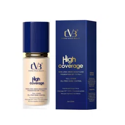 CVB C126 High Coverage SPF15 PA++ Liquid Foundation - 50 ml - Natural Beige-picture-27