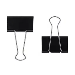 GENERIC Metal Binder Clip Black 19 mm (Pack of 12)-image-6