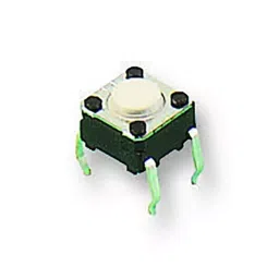 OMRON ELECTRONIC COMPONENTS SWITCH, SPST-NO, 0.05A, 24VDC, THT, B3W-1000 (Pack of 10)-36
