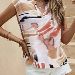 Stylecast X Slyck Print Top-picture-55