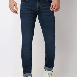 SPYKAR Men Slim Fit Low-Rise Light Fade Jeans-picture-1