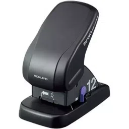 Kokuyo Φ5.5x10.5 mm Steel Plate Black Stapleless Stapler, SLN-MS112D-image-63