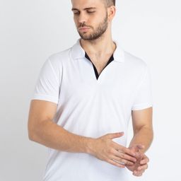 Status Quo Men Polo Collar Pockets Slim Fit T-shirt-image-58