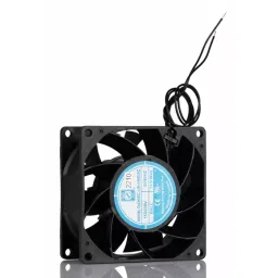 RS PRO Axial Fan 10 ± 30% W 90-265 V AC 4500 RPM Speed, 60 ± 10% cfm Air Flow, 2303033-0