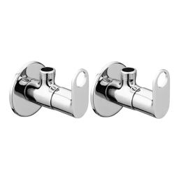 Fastgear Prime Angle Valve Brass Chrome Finish Silver, FG1476 (Pack of 2)-picture-5