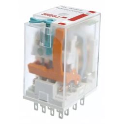 Relpol R4N Power Relay Plug In 4PDT Plug In 110 V AC 3450 Ω, R4N-2014-23-5110-WTL-image-41