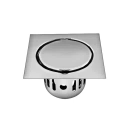 Sanjay Chilly Square Lifestlye Floor Drainer with Cockroach Trap Silver 153 x 153 mm, ‎SCCT-S-LS-150-image-72