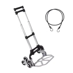 Welbuilt Stair Climbing Hand Truck 75Kg Load Capacity Aluminium Portable Cart with Telescopic Handle-13