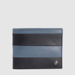 Allen Solly Men Striped Leather Two Fold Wallet-36