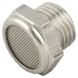 RS PRO 10bar Stainless Steel Threaded Pneumatic Silencer Model No 1762221-28