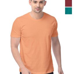 COLOR CAPITAL Unisex Pack Of 3 Cotton T-Shirts-image-84