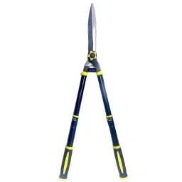 Jon bhandari Extendable Hedge Shear Cutter 30 Inch ( 76.2 cm) Telescopic Handle Heavy Duty Yellow & Black for for Bushes, Trees & Shrubs-12