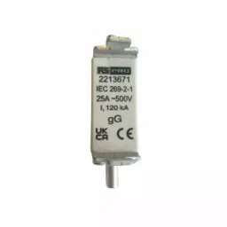 RS PRO Tag Fuse 25A, Voltage 415 V AC, Model No 2213672-image-97