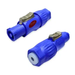 SETMI INDIA Powercon Connector Circular 20 A Current Rating, Blue image 3