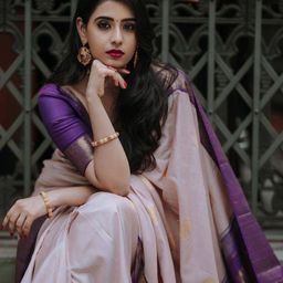 all about you Woven Design Zari Pure Silk Banarasi Saree-46