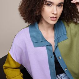 The Roadster Lifestyle Co. Colourblocked Sweater-image-10