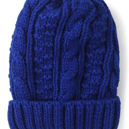 Pine Kids Cable Knit Woolen Beanie Cap - Blue-image-19