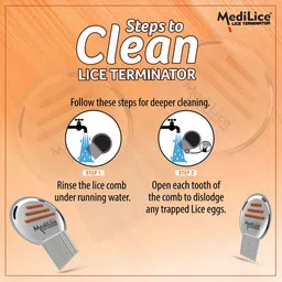 Medilice Lice Terminator Comb With Micro-Groove Teeth image 4