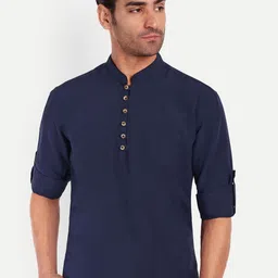 Springberry Men Indie Florals Kurta-picture-21