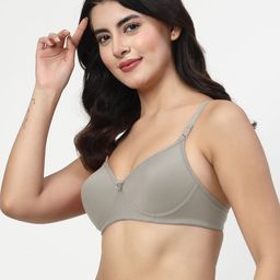 LILY Maofcigam Pack Of 3 Solid Full Coverage Heavily Padded Bra image 5