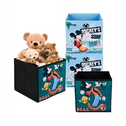 YK Black & Blue 4 Pieces Printed Storage Box Organisers-image-124