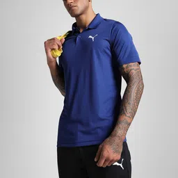 Puma Performance Men Solid Polo Collar T-shirt-image-71