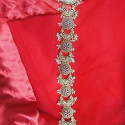FIMBUL Artificial Beaded Bridal Jada billa Hair Braid Jada Choti Temple Hair Accessory-49