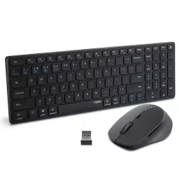 Rapoo 9350M White wireless Optical Mouse & Keyboard (Set of 2 Piece)-42