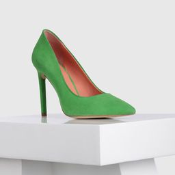 Oroh Textured Suede Party Stiletto Pumps-15