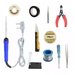 Hillgrove HGCM133 25W Electronic 11 in 1 Mobile Soldering Iron Equipment Tool Kit-12