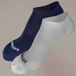 Heelium Men Pack Of 2 Printed Ankle Length Ultra-Soft, Thin & Breathable Socks-image-18