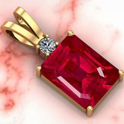 Sidharth Gems Unisex Brass Rhodium-Plated Pendant-69