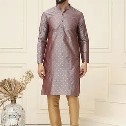 SOJANYA Men Regular Kurta with Churidar image 1