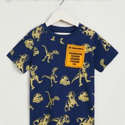 Juniors by Babyshop Boys Graphic Printed Round Neck Short Sleeves Cotton T-shirt-picture-5