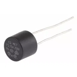 RS PRO Thermoplastic Non Resettable Fuse 3.15A, 250 V, Load Orientation Radial, Model No 7675153-image-20