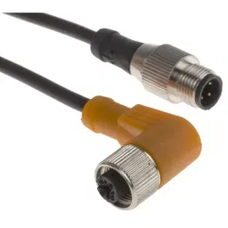 RS PRO Actuator Cable Right Angle Female 4 way M12 to Straight Male 4 way M12 Sensor 2 m, 8771202-image-97