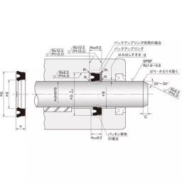NOK φ85x100 mm IUH Type Nitrile Rubber Packing Road Seal, IUH 85 100 9-image-84