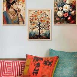 WALLLANE Floral and Botanical Wood Wall Art-picture-1
