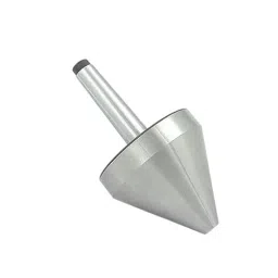 A.D INTERNATIONAL Bull Nose Pipe Live Revolving Center MT2 Shank 60+/- 2 HRC Hardness for Conventional Lathe Tool, F7-7EDA-IGGN-1