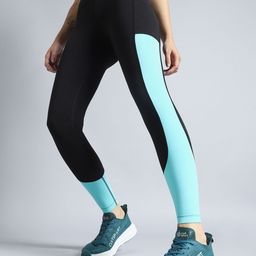 CULT Women Black Dance Off Colourblock COMFLex Tights-picture-50