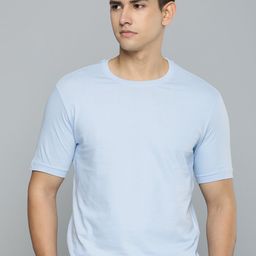 ether Pure Cotton Round Neck T-shirt-image-73